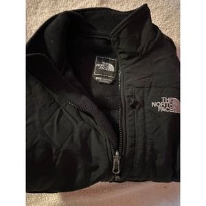 North Face Denali Jacket Women M Black Fleece Anti-Pill Zipped Pockets Polartec